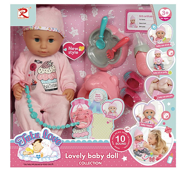 14’’ Doll With Accessories Toys 2 Discover