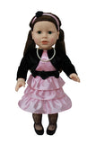 Beverly Hills, 18" Doll, Brocha, Black Hair & Dressy Outfit - Toys 2 Discover