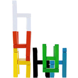 ChairUP! - The Matching, Stacking, Racing and Balancing - Family Game - Includes 24 Bright Colored Wooden Chairs; 1-4 Players