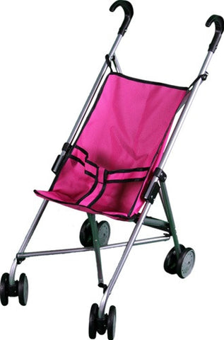 Mommy & Me Doll Stroller with Swiveling Wheels - 9302W