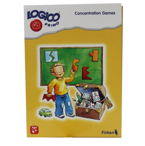 LOGICO Educational Learning Cards, Concentration, Ages 4+