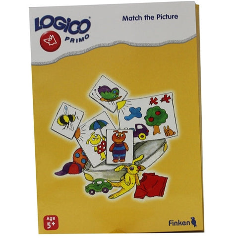 LOGICO Educational Learning Cards, Match, Ages 5+