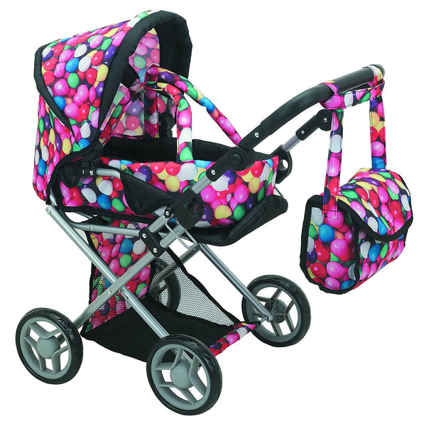 Mommy Me in Deluxe Doll Pram- 9346