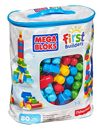 vloeistof versterking calcium Mega Bloks 80-Piece Big Building Bag, Classic – Toys 2 Discover