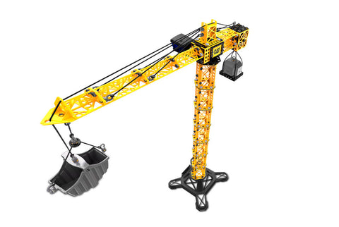 Toystate Apprentice Tower Crane With Fork Lift