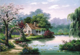 Arbor Cottage - 260pc Jigsaw Puzzle by Anatolian