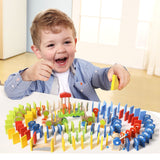 Top Bright 150 Piece Large size Wooden Domino Set.