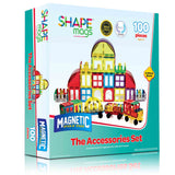 Magnetic Stick N Stack, Accessory Set, 100 Pieces