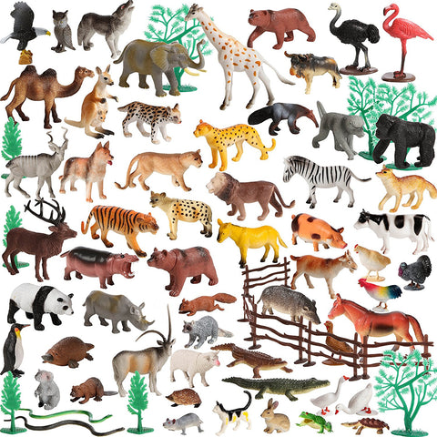 100 Animal Bucket – Toys 2 Discover