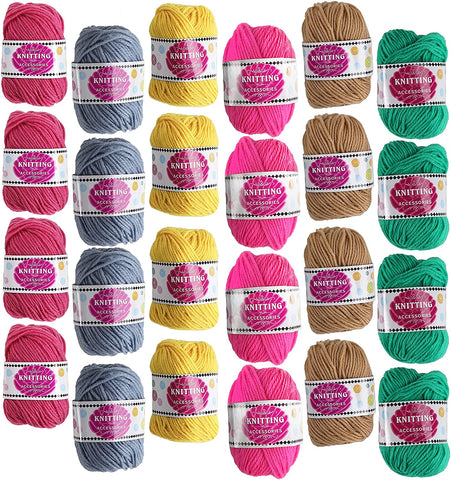 24 Acrylic Yarn