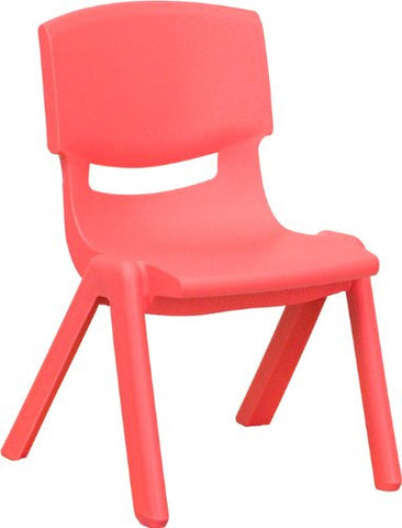 Plastic Stackable School Chair with 10-Inch Seat Height
