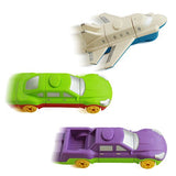 Set of 3 Mix and Match Magnetic Bump N Go Cars