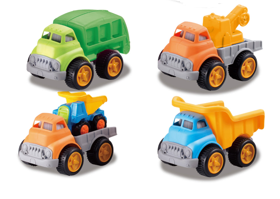 Set Of 4 Construction Trucks Toys 2 Discover