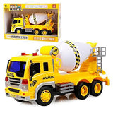 Friction car with light and sound Cement Truck
