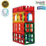 Award Winning Magnetic Stick N Stack 24 Piece Window, Fences and Doors Set, made with Power+Magnets
