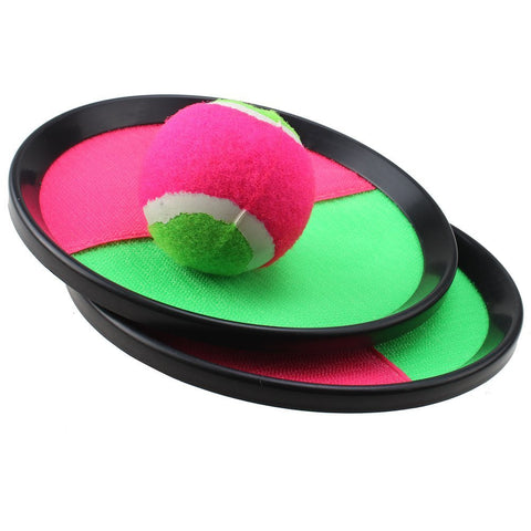 Velcro Toss and Catch sport game for 2 players with 2 balls in a Mash bag