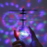 IQ Toys Colorful Lit Up RC Helicopter Flying Crystal Ball