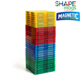Magnetic Stick N Stack 30 pieces JUST 3x3 SQUARES - Toys 2 Discover - 1