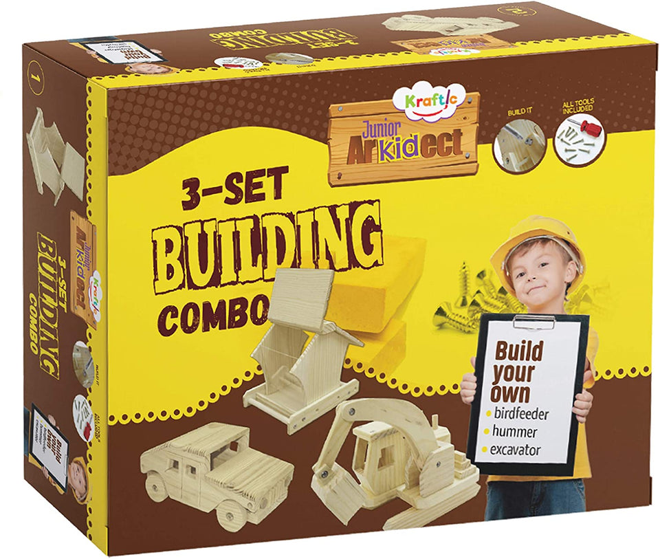 Building Kit Wooden Construction Kits For Adults Kraftic