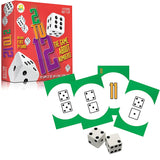 2 To 12 Math Dice Adding Card Game For Kids and Adult - 54 Cards & 2 XL Dice