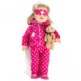 8 Piece Good Night Set for 18'' doll, Fits American Girl Doll.