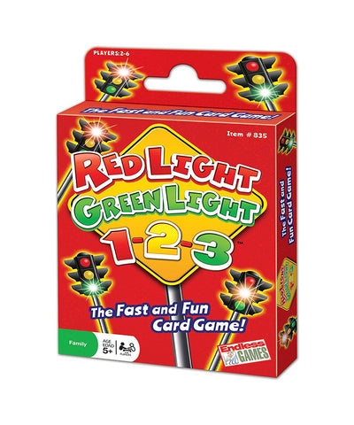 Red Light, Green Light, 1,2,3 Card Game