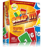 Snap It! Fast Paced Quick Thinking Card Game -Ready Set Action!