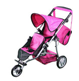 Mommy & Me Twin Doll Jogger 9669DL with Free Carriage Bag - Toys 2 Discover