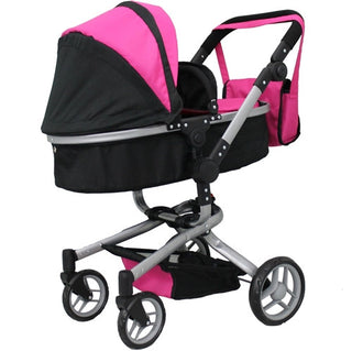 double doll stroller for tall child Mommy & me 2 in 1 Deluxe doll stroller EXTRA TALL 32'' HIGH (view all –  Toys 2 Discover
