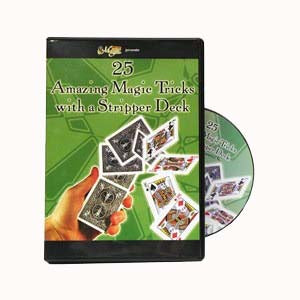 AMAZING MAGIC WITH A STRIPPER DECK DVD
