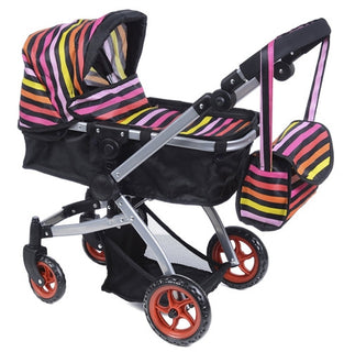 bugaboo lakewood 9651-B Bugaboo DOLL Bassinet Stroller with Diaper Bag and Swivel Wheel – Toys 2 Discover