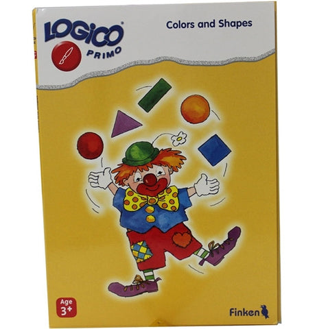 LOGICO Educational Learning Cards, Colors/Shapes, Ages 3+