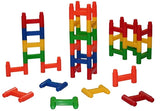 Classic H blocks, Ages 2+, 120 pieces - Toys 2 Discover - 1