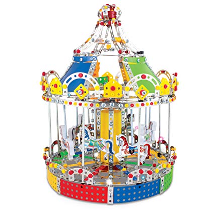 Carousel Merry Go Around Building Lights & Music 1423 pcs