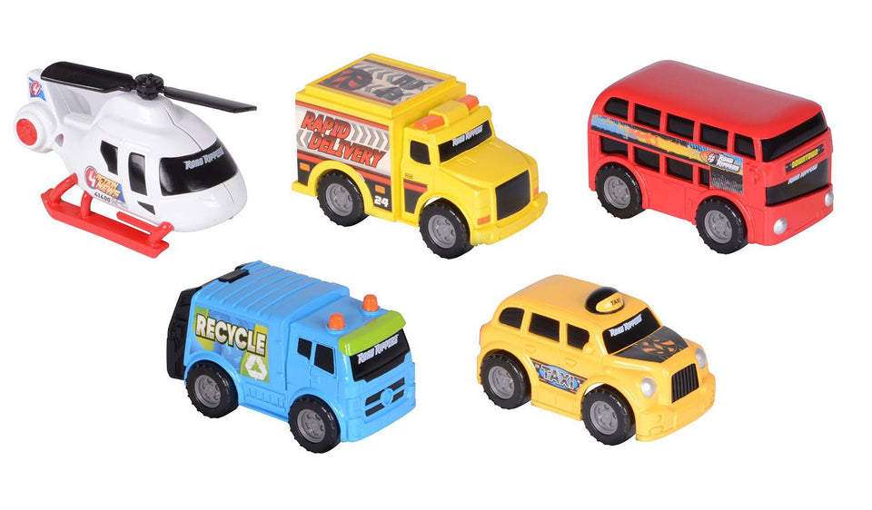 Large shop toy vehicles