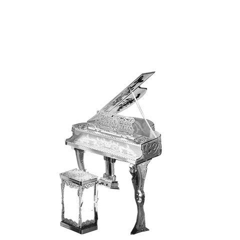 3D Metal Works Model, Piano, Laser Cut Puzzle