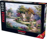 Swan Cottage Puzzle 1500 Piece