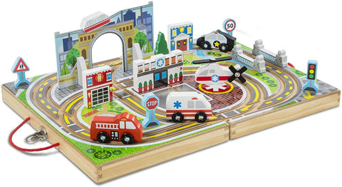 Melissa & Doug Take-Along Town