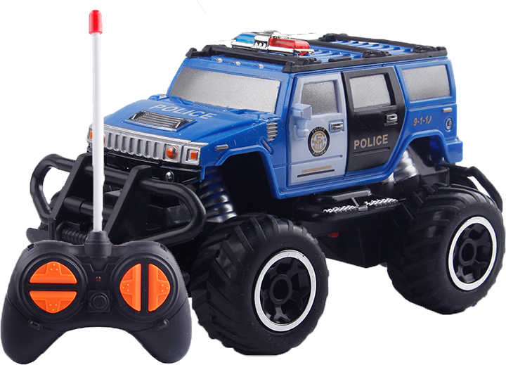 Mini Police Remote Control Car Toys 2 Discover