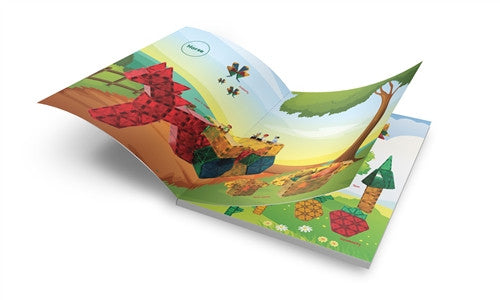 Magnetic Stick N Stack, Idea Book, 100 Colored Pages of Structures, Vo ...