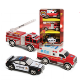 3 PCS Emergency Vehicle Set