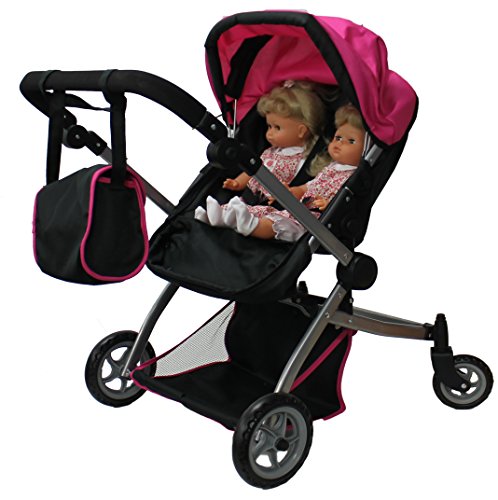 Joovy Baby Double Doll Stroller For Tall Child Caboose Double