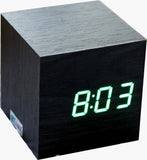 Wood Block Alarm Clock