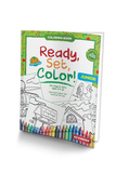 BZ Kinder Ready Set Color Junior coloring Book