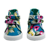 Hi Top Floral Sneakers for 18" Dolls