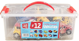 Top Right Friction Powered Vehicles- Set of 12