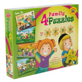 4 in 1 Family Puzzle