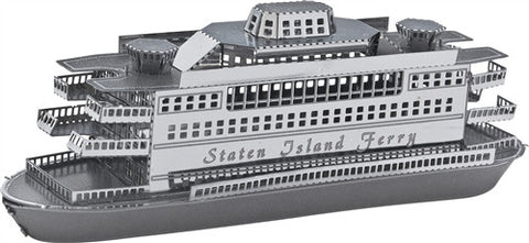 3D Metal Works Model, Staten Island Ferry, Laser Cut Puzzle