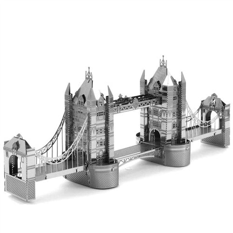 3D Metal Works Model, London Bridge, Laser Cut Puzzle