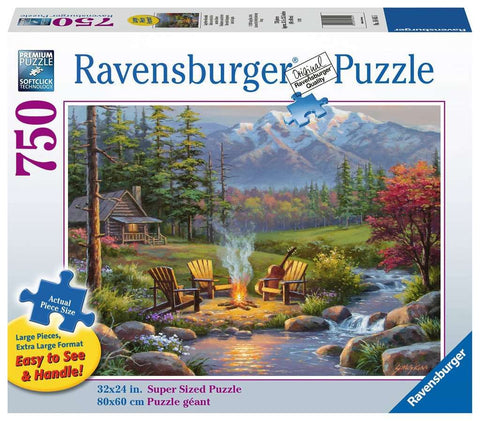 Riverside Living Room Puzzle 750 Piece